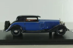 Rolls Royce Phantom II Continental Windovers Coupe 1932, blue/black, NEO46680, NEO 1:43