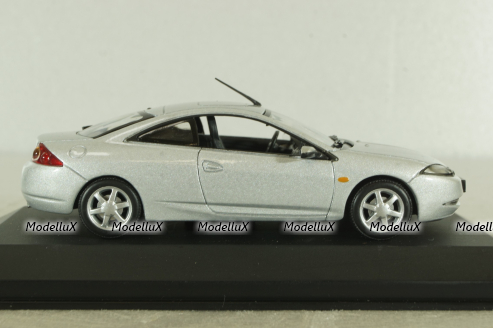 Ford Cougar 1998, silver, Minichamps 1:43 