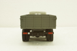 Краз-257 бортовой, 1989 серый/зеленый, Н203, Наш Автопром 1:43