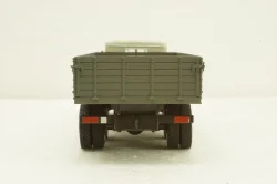 Краз-257 бортовой, 1989 серый/зеленый, Н203, Наш Автопром 1:43