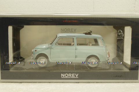 Fiat 500 Giardiniera 1964, blue, 187742, Norev 1:18