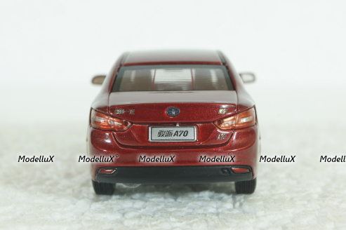 Junpai A70, red, China 1:43