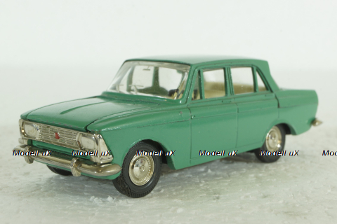 Москвич-412, А2, зеленый, Тантал/Радон 1:43