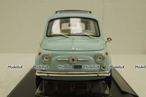 Fiat 500 Giardiniera 1964, blue, 187742, Norev 1:18