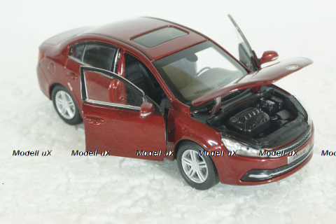 Junpai A70, red, China 1:43