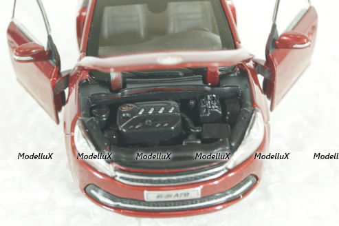 Junpai A70, red, China 1:43