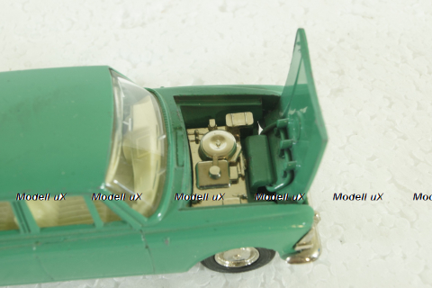 Москвич-412, А2, зеленый, Тантал/Радон 1:43