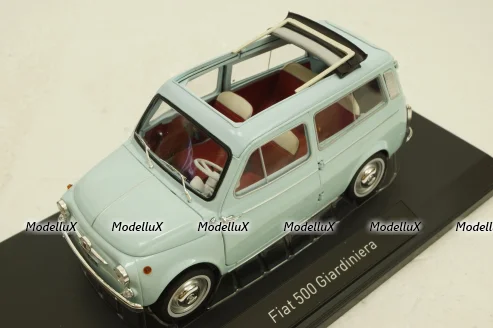 Fiat 500 Giardiniera 1964, blue, 187742, Norev 1:18