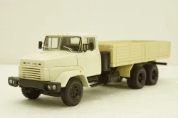 Краз-250 бортовой, 1986 бежевый, Н250, Наш Автопром 1:43