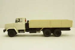 Краз-250 бортовой, 1986 бежевый, Н250, Наш Автопром 1:43