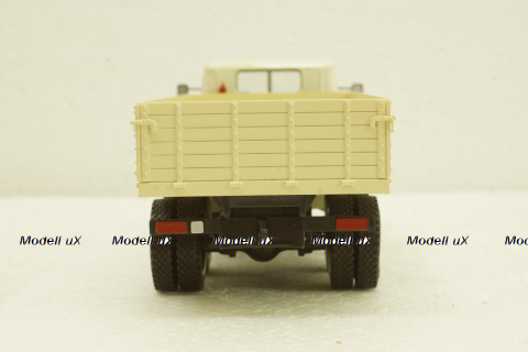 Краз-250 бортовой, 1986 бежевый, Н250, Наш Автопром 1:43