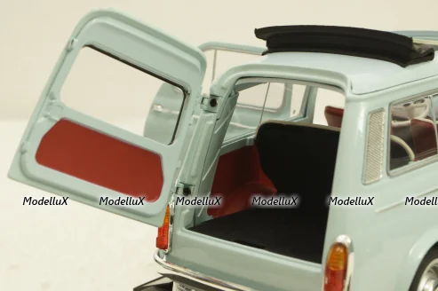 Fiat 500 Giardiniera 1964, blue, 187742, Norev 1:18