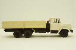 Краз-250 бортовой, 1986 бежевый, Н250, Наш Автопром 1:43