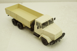 Краз-250 бортовой, 1986 бежевый, Н250, Наш Автопром 1:43