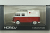 Volkswagen T1c Transporter Doka Germerott 24.10.1961, white/red,  #000/500, Norev 1:43