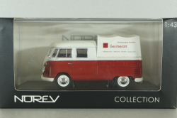 Volkswagen T1c Transporter Doka Germerott 24.10.1961, white/red,  #000/500, Norev 1:43