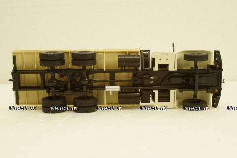 Краз-250 бортовой, 1986 бежевый, Н250, Наш Автопром 1:43