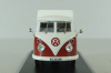 Volkswagen T1c Transporter Doka Germerott 24.10.1961, white/red,  #000/500, Norev 1:43