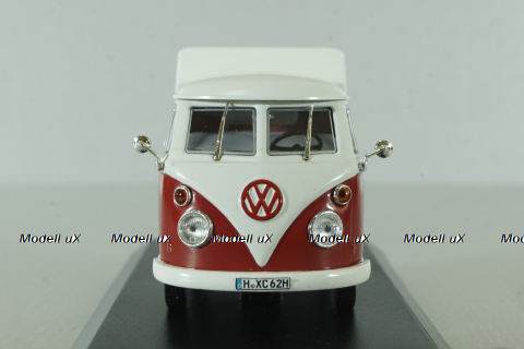 Volkswagen T1c Transporter Doka Germerott 24.10.1961, white/red,  #000/500, Norev 1:43