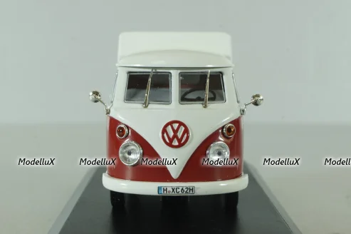 Volkswagen T1c Transporter Doka Germerott 24.10.1961, white/red,  #000/500, Norev 1:43