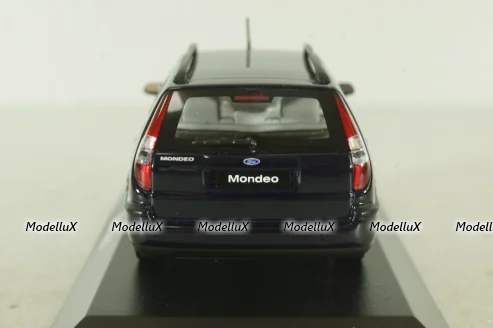 Ford Mondeo Turnier (MK3) 2001, dark blue, Minichamps 1:43