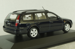 Ford Mondeo Turnier (MK3) 2001,  dark blue, Minichamps 1:43