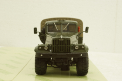 Краз-255Б борт с тентом зеленый 1969 зеленый, Н289, Наш Автопром 1:43