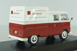 Volkswagen T1c Transporter Doka Germerott 24.10.1961, white/red,  #000/500, Norev 1:43