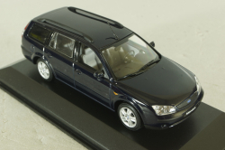Ford Mondeo Turnier (MK3) 2001,  dark blue, Minichamps 1:43