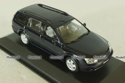 Ford Mondeo Turnier (MK3) 2001, dark blue, Minichamps 1:43