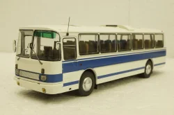 ЛАЗ-699Р (1981), бело/голубой, DEMPRICE 1:43 