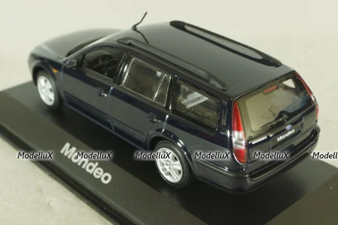 Ford Mondeo Turnier (MK3) 2001, dark blue, Minichamps 1:43
