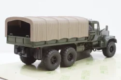 Краз-255Б борт с тентом зеленый 1969 зеленый, Н289, Наш Автопром 1:43