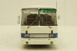 ЛАЗ-699Р (1981), бело/голубой, DEMPRICE 1:43 