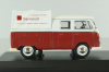 Volkswagen T1c Transporter Doka Germerott 24.10.1961, white/red,  #000/500, Norev 1:43