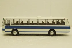 ЛАЗ-699Р (1981), бело/голубой, DEMPRICE 1:43 