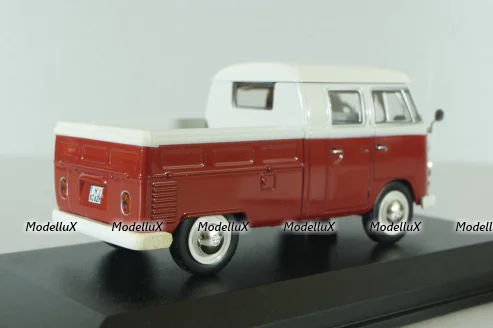 Volkswagen T1c Transporter Doka Germerott 24.10.1961, white/red,  #000/500, Norev 1:43