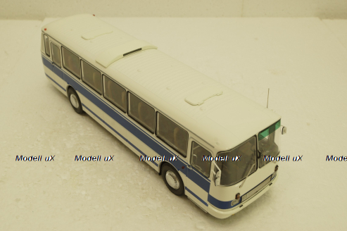 ЛАЗ-699Р (1981), бело/голубой, DEMPRICE 1:43 