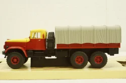 Краз-214Б Аварийная , красный/желтый, Н763, Наш Автопром 1:43