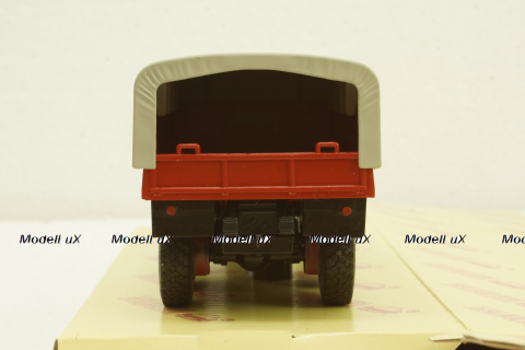 Краз-214Б Аварийная , красный/желтый, Н763, Наш Автопром 1:43