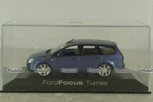 Ford Focus Turnier (MK2) 2008, blue, Minichamps 1:43