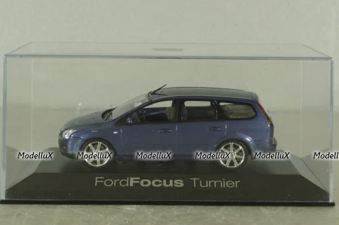 Ford Focus Turnier (MK2) 2008, blue, Minichamps 1:43