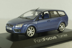 Ford Focus Turnier (MK2) 2008, blue, Minichamps 1:43