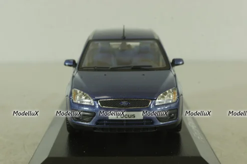 Ford Focus Turnier (MK2) 2008, blue, Minichamps 1:43