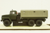 Краз-260 борт с тентом Хаки 1979г, Н290, Наш Автопром 1:43