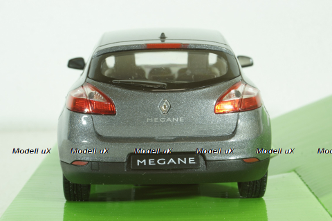 Renault Megane 2009 Grey, Welly 1:24
