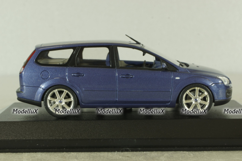 Ford Focus Turnier (MK2) 2008, blue, Minichamps 1:43