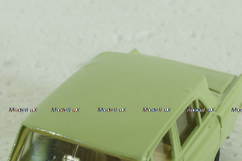 Москвич-412, А2, капот пластина, Тантал/Радон 1:43