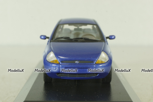 Ford Ka 1996, blue, Minichamps 1:43