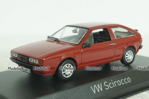 Volkswagen Scirocco, red, 1981, 840143, Norev 1:43